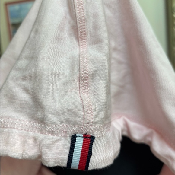 NEW TOMMY HILFIGER SPORT CASUAL PINK LIGHTWEIGHT HOODIE TOP SIZE SMALL NWT - Picture 4 of 8